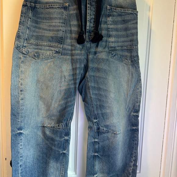We The Free Denim - Free People Moxie Mid Rise Barrel Jeans